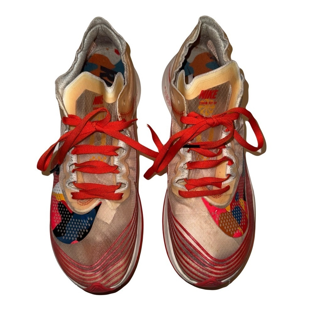 Nike Men’s Zoom Fly Camo SP Unique Transparent Upper Sz 8 (EU 41) - Picture 3 of 8